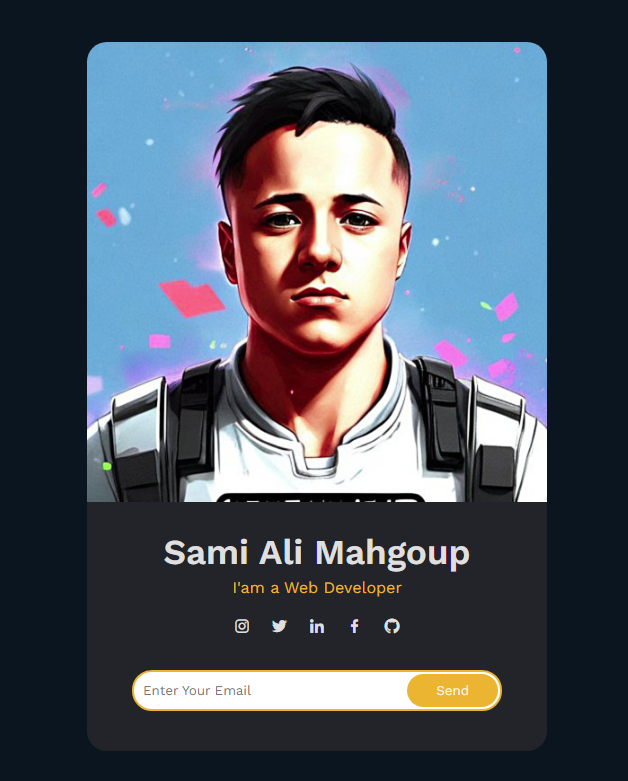 Profile Card Rotate Transition Effects master